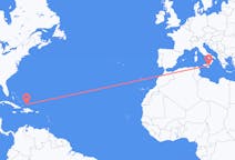 Flights from South Caicos, Turks & Caicos Islands to Catania, Italy