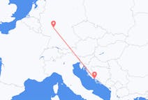 Flyg från Dela, Kroatien till Frankfurt, Tyskland