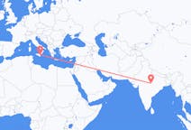 Flights from Jabalpur, India to Catania, Italy