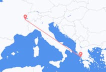 出发地 瑞士出发地 日內瓦目的地 希腊普雷韋扎的航班