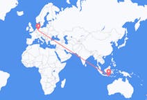 Flyrejser fra Praya, Lombok, Indonesien til Paderborn, Tyskland