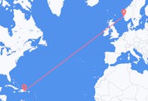 出发地 多米尼加共和国出发地 聖多明哥目的地 挪威斯托德島的航班