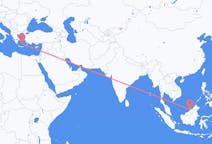 Flyreiser fra Miri, Malaysia til Santorini, Hellas