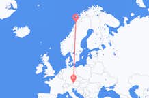 Flights from Bodø to Salzburg