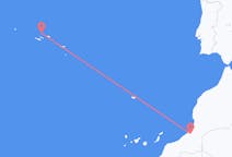 Flights from Guelmim, Morocco to Graciosa, Portugal