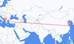 Lennot Yanchengistä, Kiina Prevezaan, Kreikka
