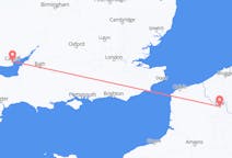 Flyreiser fra Lille, Frankrike til Cardiff, Wales