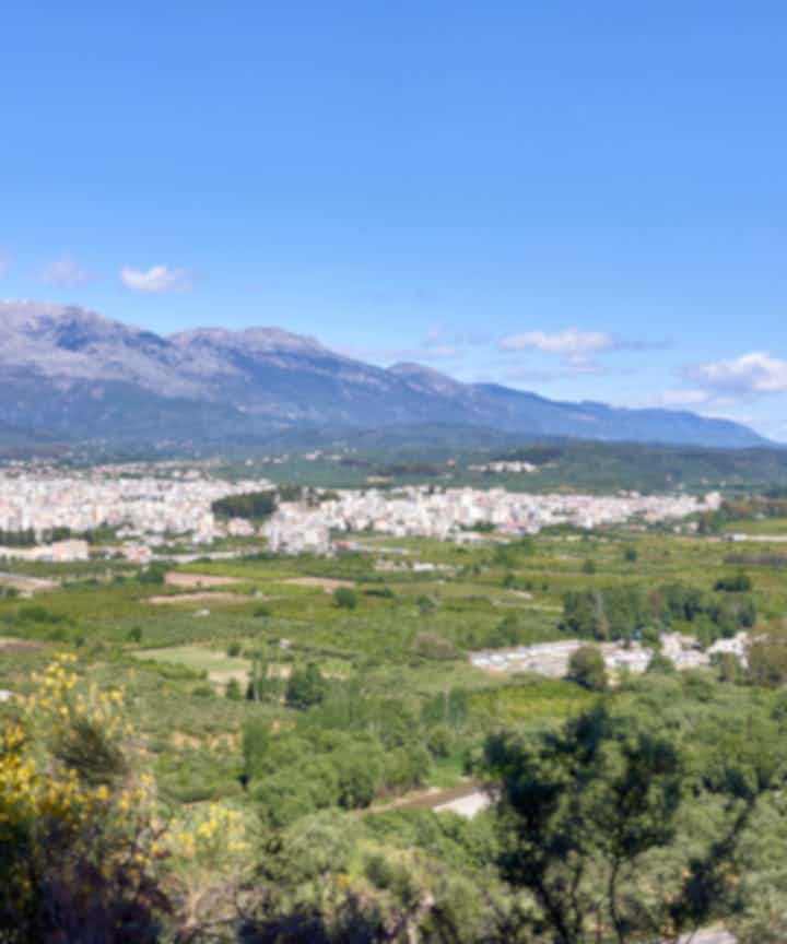 Hotéis e alojamentos em Esparta, Grécia