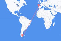 Flyg från Ushuaia, Argentina till Porto, Portugal