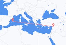 Flyreiser fra Aleppo, til Palma