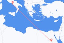 Fly fra Asyut til Napoli