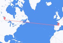 Flyrejser fra Winnipeg, Canada til Pamplona, Canada