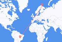 Flights from Goiânia, Brazil to Kirkenes, Norway