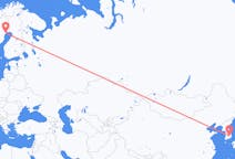 Flights from Daegu to Luleå