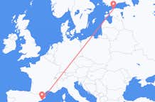 Flyrejser fra Barcelona til Tallinn