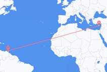 Flyrejser fra Port-of-Spain til Larnaca