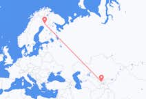Lennot Taškentista Rovaniemelle