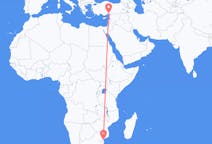 Flyreiser fra Maputo, Mosambik til Adana, Tyrkia