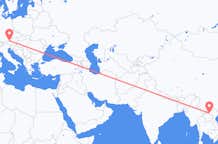 Flights from Điện Biên Phủ to Salzburg