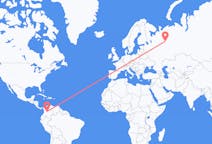 Flights from Bogotá, Colombia to Syktyvkar, Russia