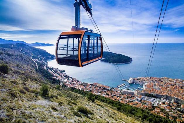 Explorez Dubrovnik en téléphérique et visite à pied entièrement privée