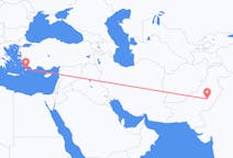 出发地 巴基斯坦出发地 木爾坦目的地 希腊罗得岛的航班