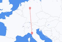 Flights from Kassel, Germany to Pisa, Italy