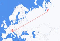 Flights from Novy Urengoy, Russia to Verona, Italy