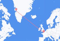 出发地 格陵兰伊卢利萨特目的地 法国多维尔的航班