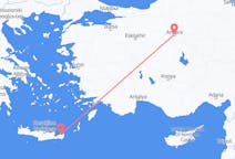 Flights from Sitia, Greece to Ankara, Turkey