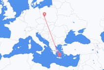 Flights from Wrocław in Poland to Heraklion in Greece