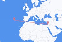 Vols de Tel Aviv, Israël pour Ponta Delgada, portugal