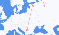 Vols de Tartu, Estonie pour Pristina, Estonie