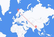 Flights from Kolkata, India to Bodø, Norway