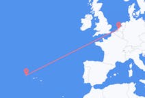 Flights from Rotterdam, the Netherlands to Flores Island, Portugal