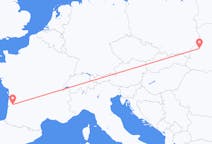 Flyg från Lviv, Ukraina till Bordeaux, Frankrike