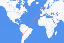Flyreiser fra La Serena, Chile til Liverpool, England