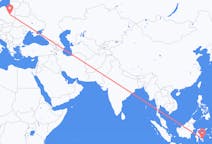 Flights from Kendari, Indonesia to Warsaw, Poland