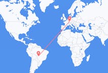 Flyrejser fra Cuiabá, Brasilien til Karlsruhe, Tyskland