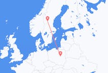 Flights from Warsaw, Poland to Sveg, Sweden