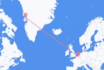Рейсы из Карсута, Гренландия в Брюссель, Бельгия
