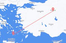 Flights from Ankara to Santorini