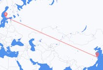 Рейсы из Шанхай, Китай в Турку, Финляндия