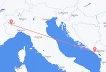 Flyrejser fra Torino, Italien til Tivat, Montenegro