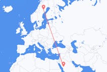 Flights from Medina, Saudi Arabia to Lycksele, Sweden