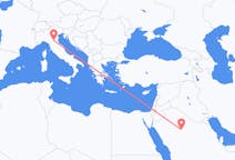 Flights from Ha il, Saudi Arabia to Bologna, Italy