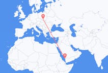 Flights from Jizan, Saudi Arabia to Kraków, Poland