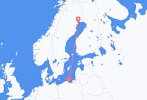 Flyrejser fra Luleå, Sverige til Gdańsk, Polen