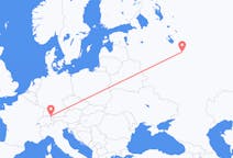 Fly fra Ivanovo til Friedrichshafen