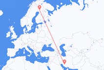 Flights from Shiraz, Iran to Rovaniemi, Finland